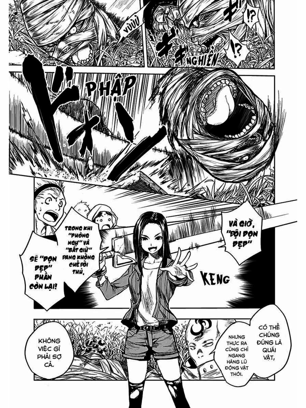 Truyện Tranh Trò Chơi Sinh Tồn - Deatte 5 Byou De Battle trang 3
