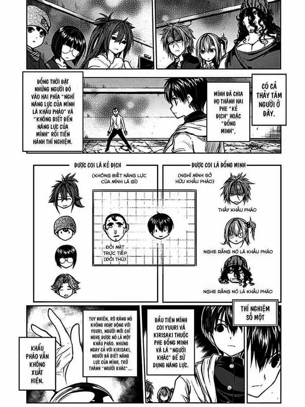 Truyện Tranh Trò Chơi Sinh Tồn - Deatte 5 Byou De Battle trang 3