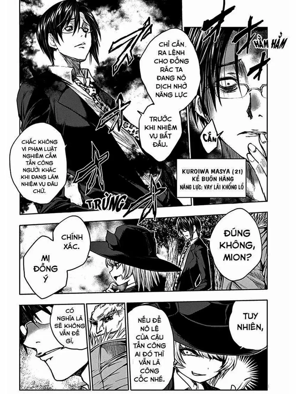 Truyện Tranh Trò Chơi Sinh Tồn - Deatte 5 Byou De Battle trang 3