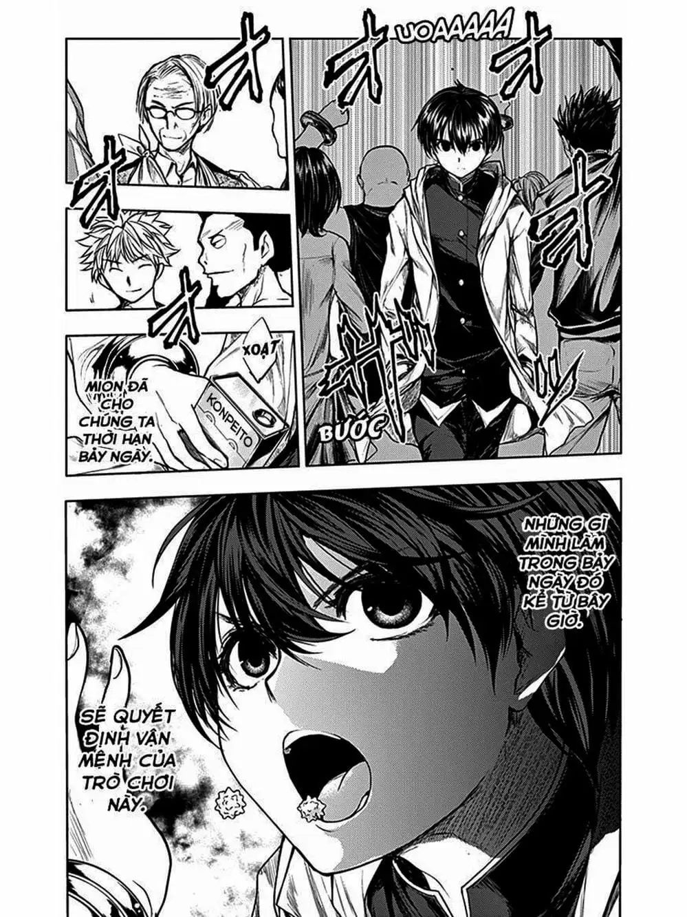 Truyện Tranh Trò Chơi Sinh Tồn - Deatte 5 Byou De Battle trang 3