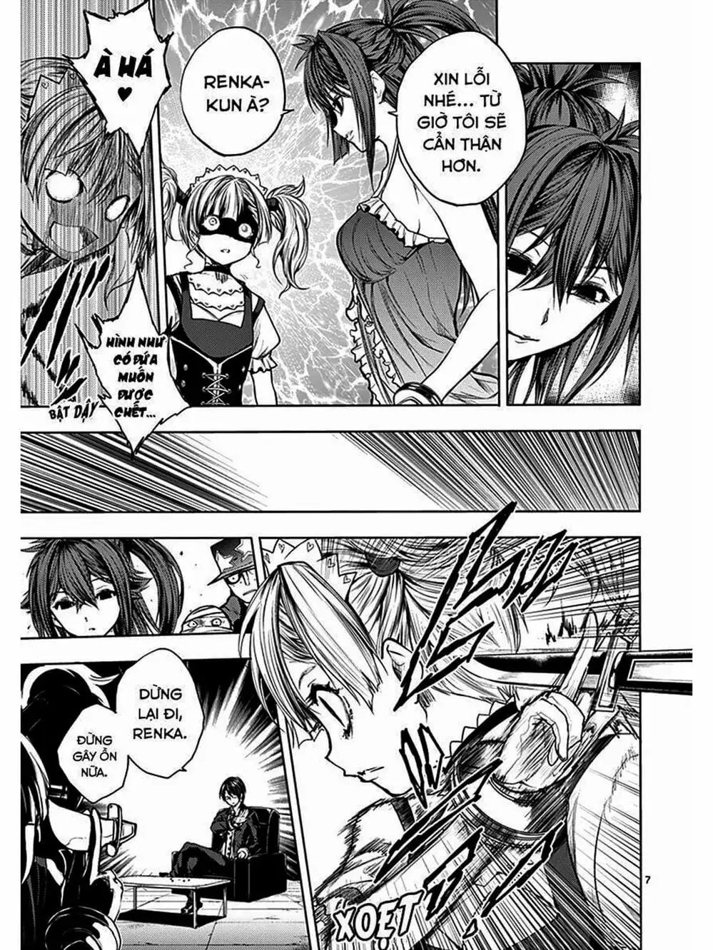 Truyện Tranh Trò Chơi Sinh Tồn - Deatte 5 Byou De Battle trang 3