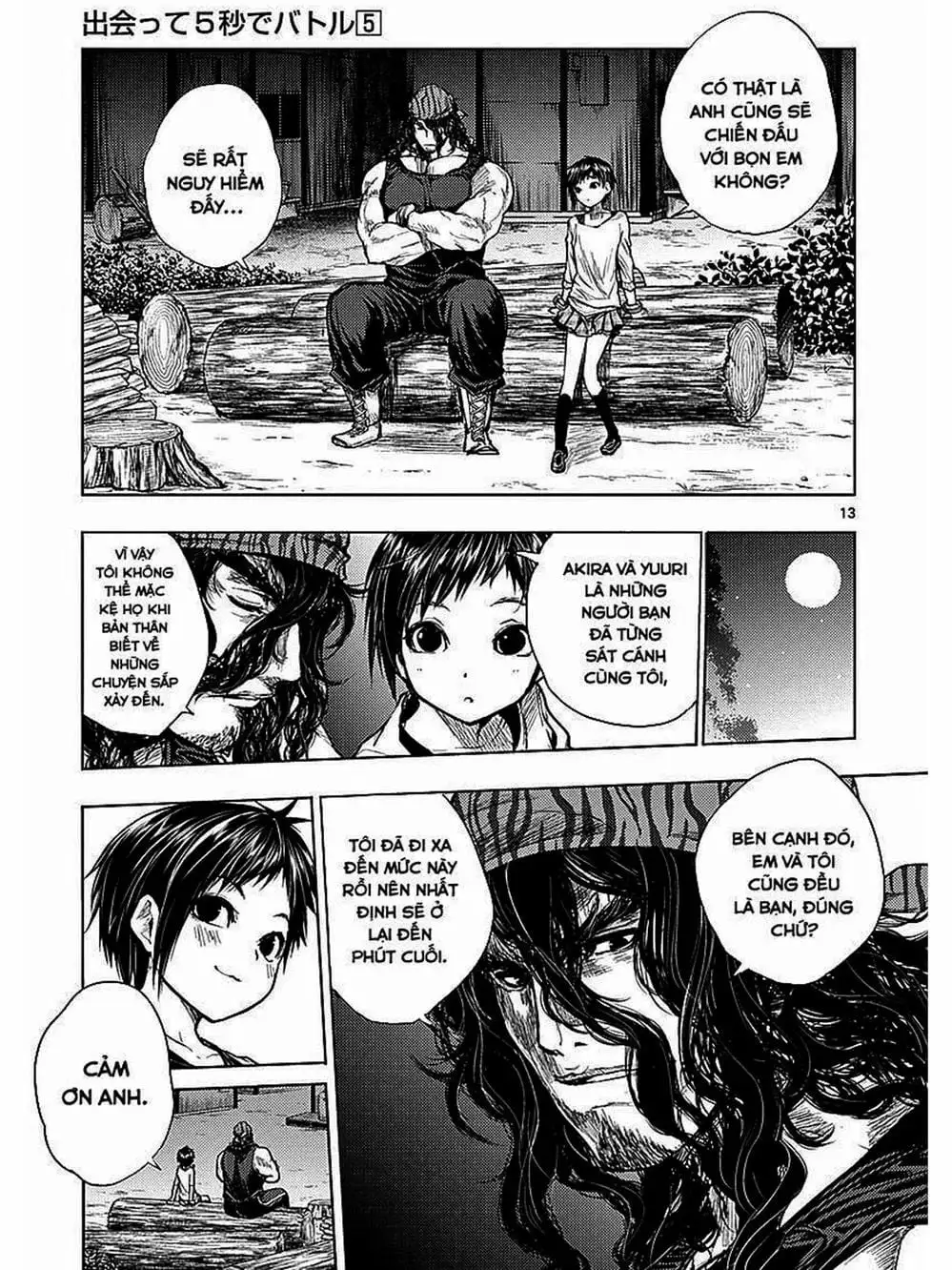 Truyện Tranh Trò Chơi Sinh Tồn - Deatte 5 Byou De Battle trang 3