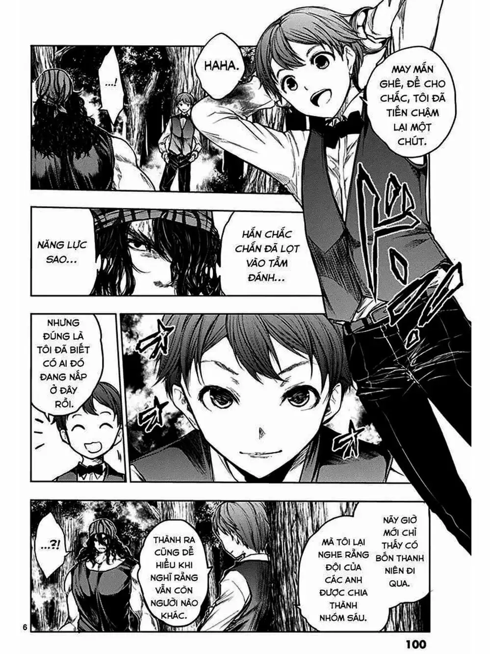 Truyện Tranh Trò Chơi Sinh Tồn - Deatte 5 Byou De Battle trang 3