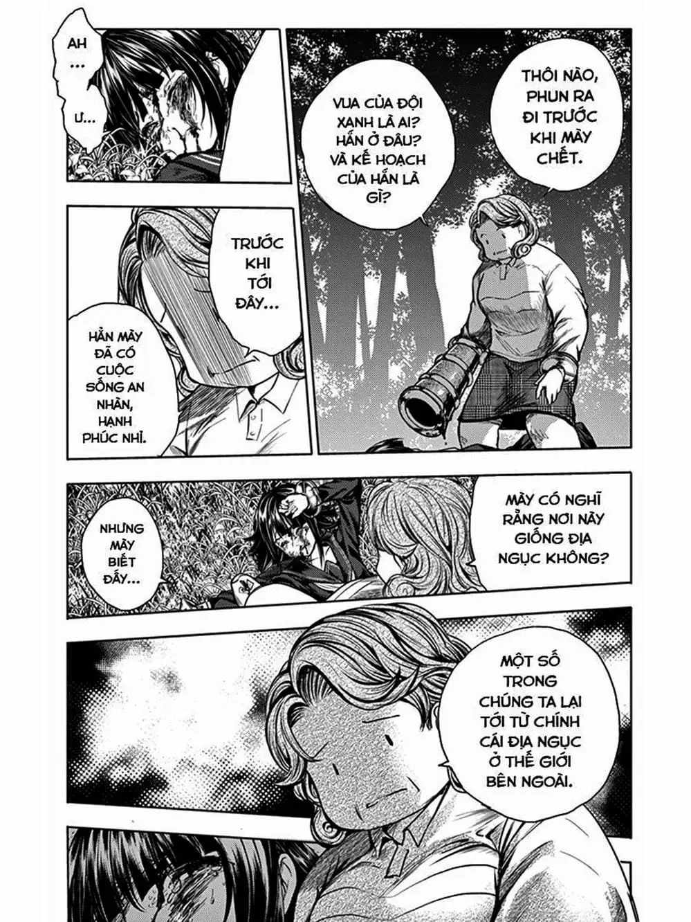 Truyện Tranh Trò Chơi Sinh Tồn - Deatte 5 Byou De Battle trang 3