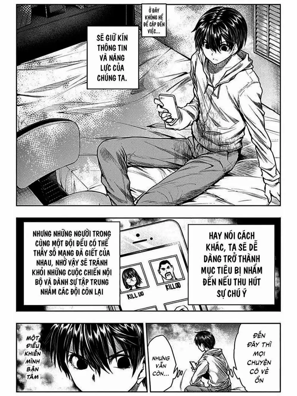 Truyện Tranh Trò Chơi Sinh Tồn - Deatte 5 Byou De Battle trang 3