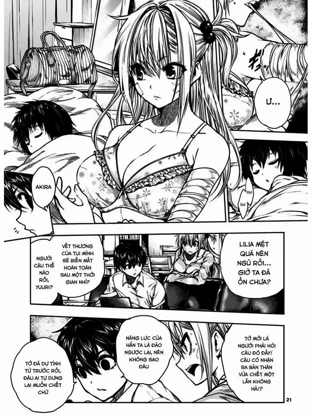 Truyện Tranh Trò Chơi Sinh Tồn - Deatte 5 Byou De Battle trang 3