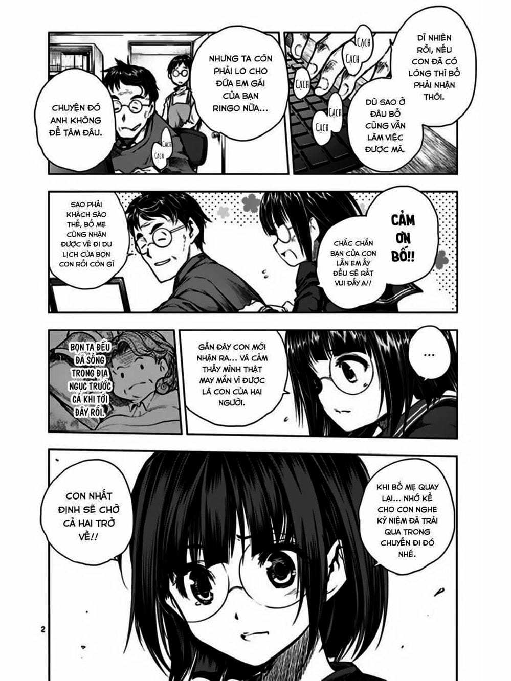 Truyện Tranh Trò Chơi Sinh Tồn - Deatte 5 Byou De Battle trang 3