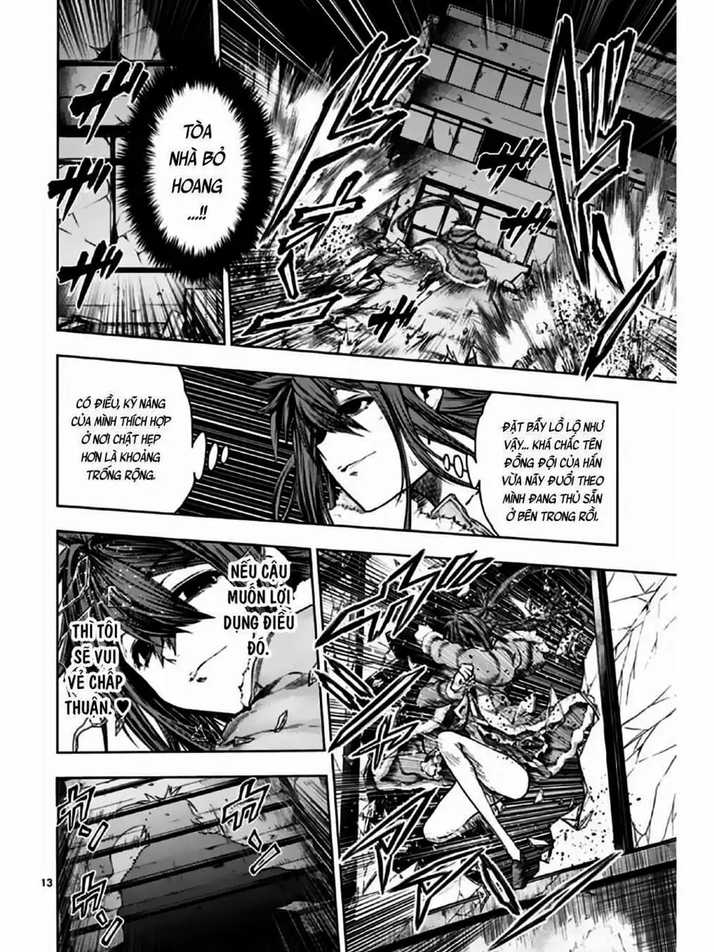 Truyện Tranh Trò Chơi Sinh Tồn - Deatte 5 Byou De Battle trang 3