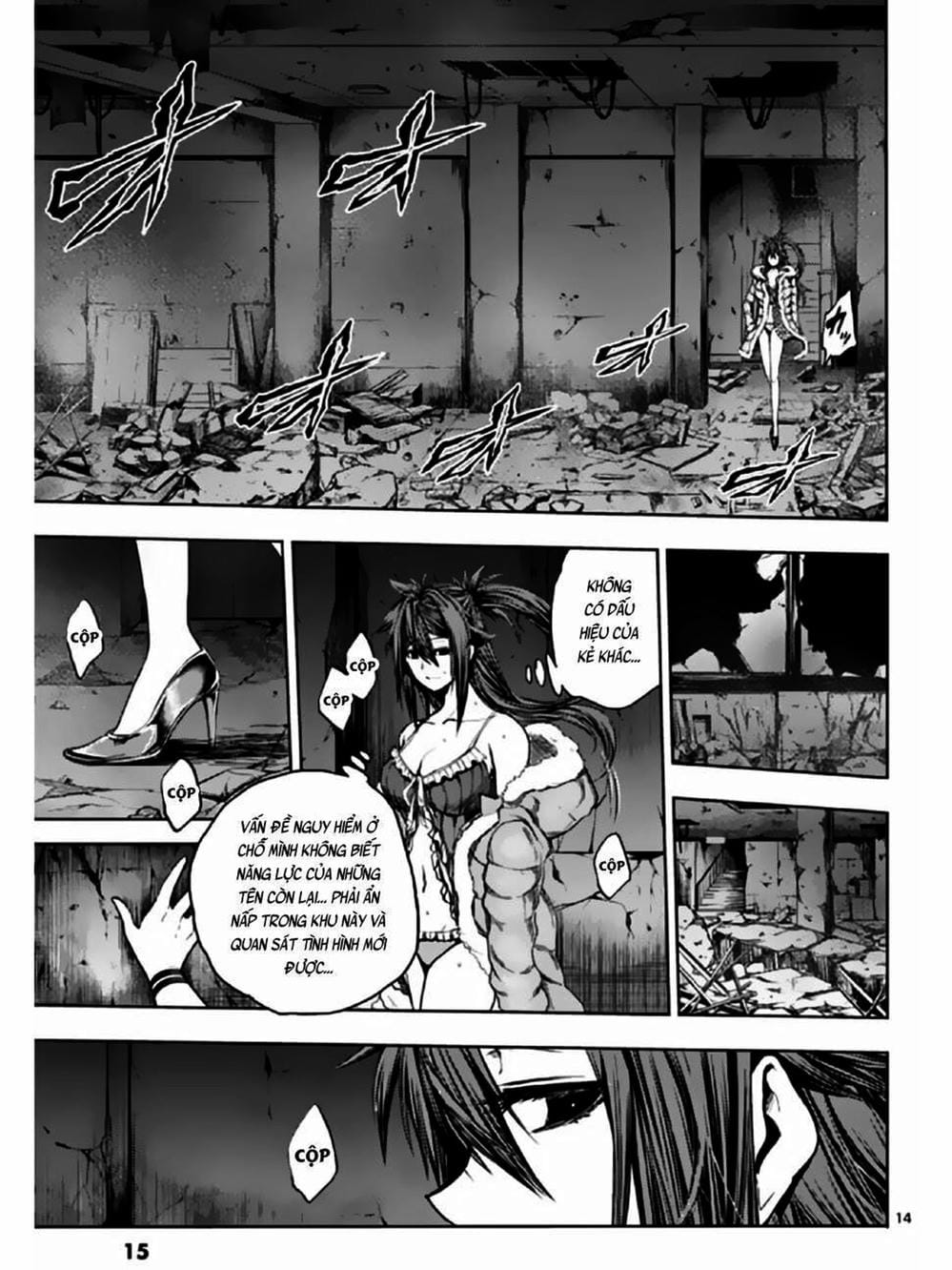 Truyện Tranh Trò Chơi Sinh Tồn - Deatte 5 Byou De Battle trang 3