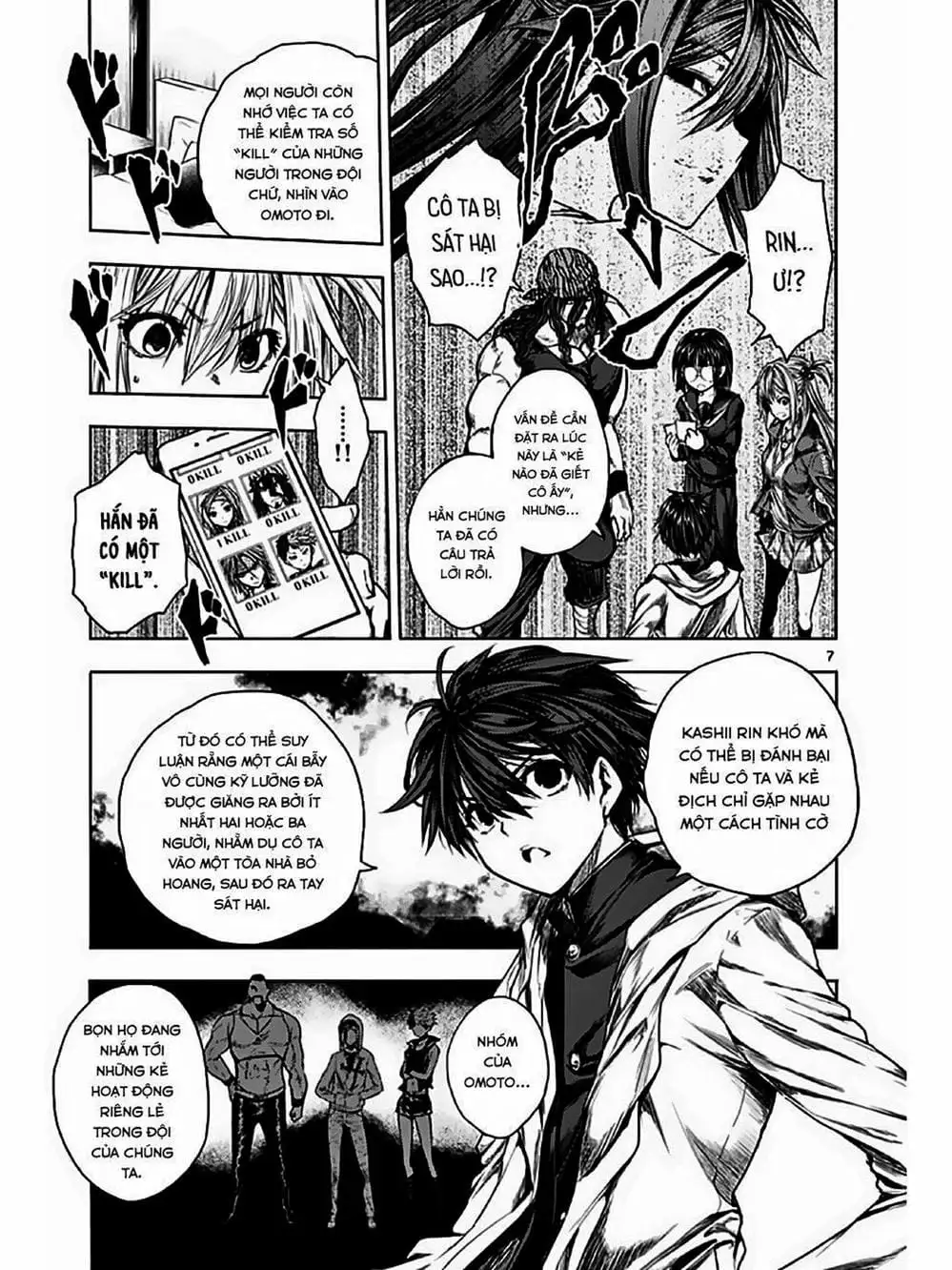 Truyện Tranh Trò Chơi Sinh Tồn - Deatte 5 Byou De Battle trang 3