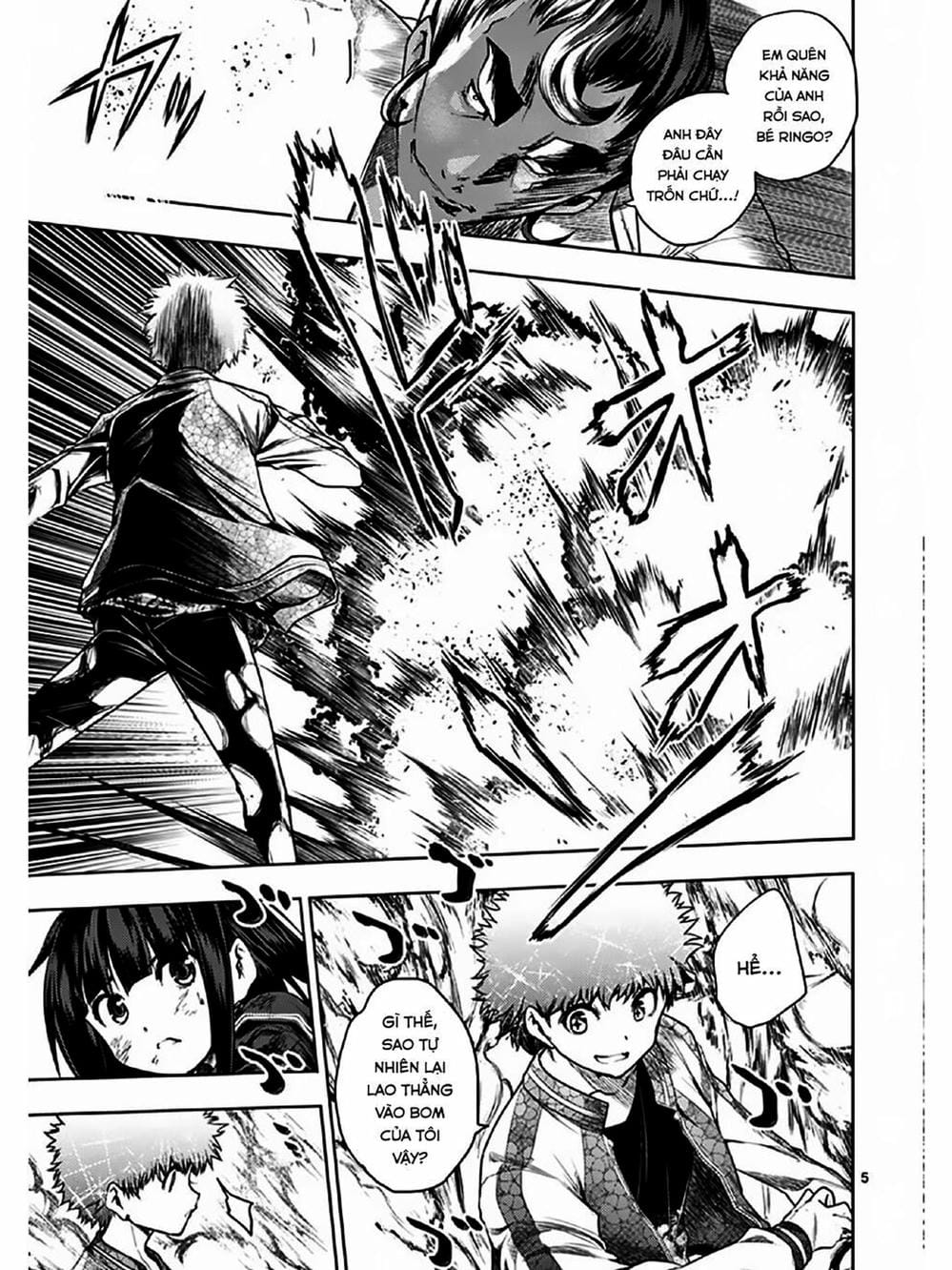 Truyện Tranh Trò Chơi Sinh Tồn - Deatte 5 Byou De Battle trang 3