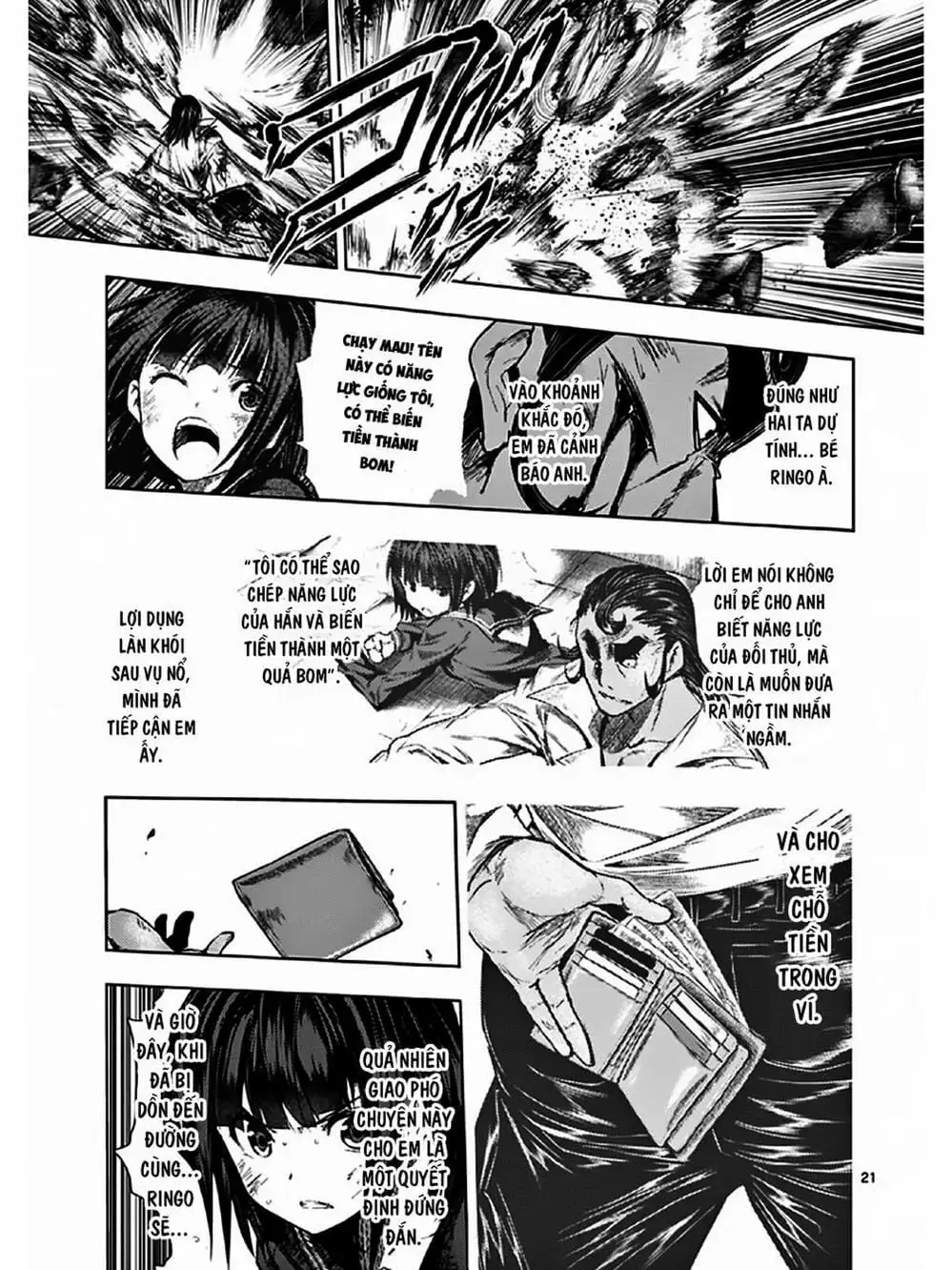 Truyện Tranh Trò Chơi Sinh Tồn - Deatte 5 Byou De Battle trang 3