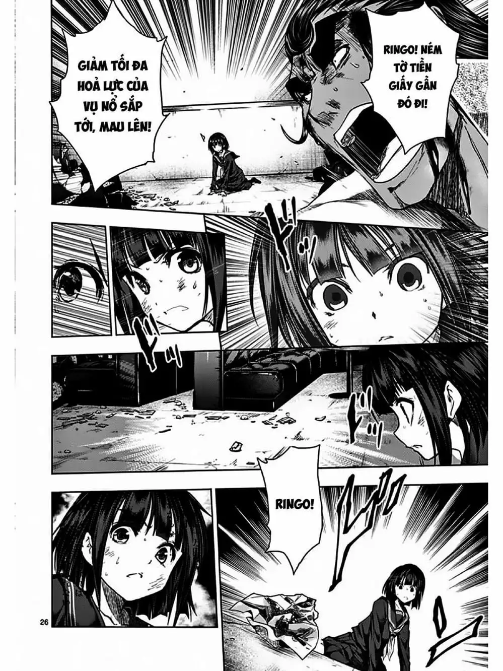 Truyện Tranh Trò Chơi Sinh Tồn - Deatte 5 Byou De Battle trang 3