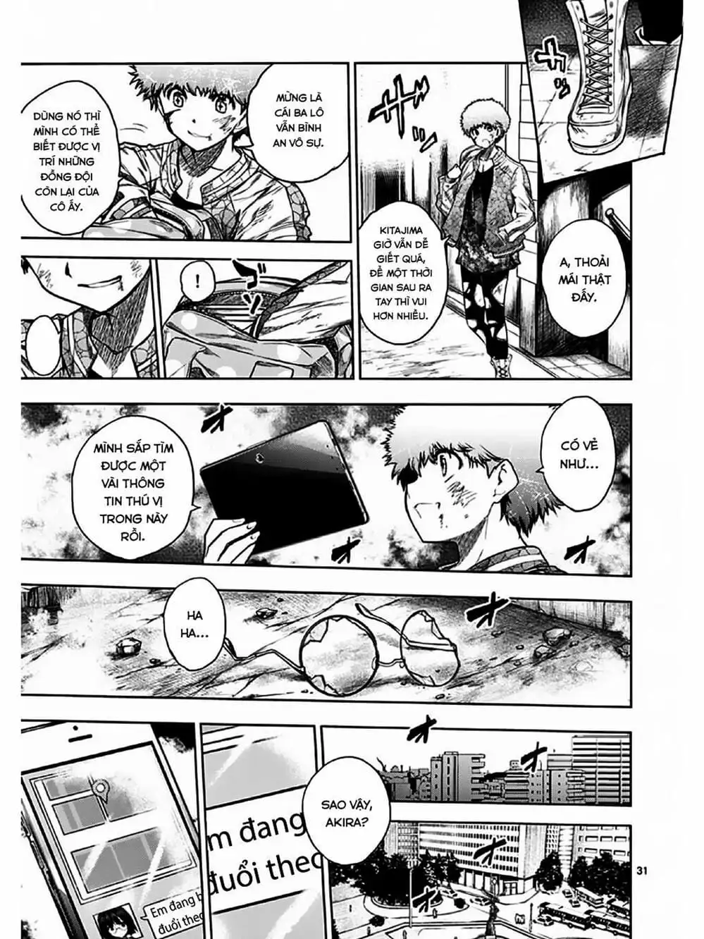 Truyện Tranh Trò Chơi Sinh Tồn - Deatte 5 Byou De Battle trang 3