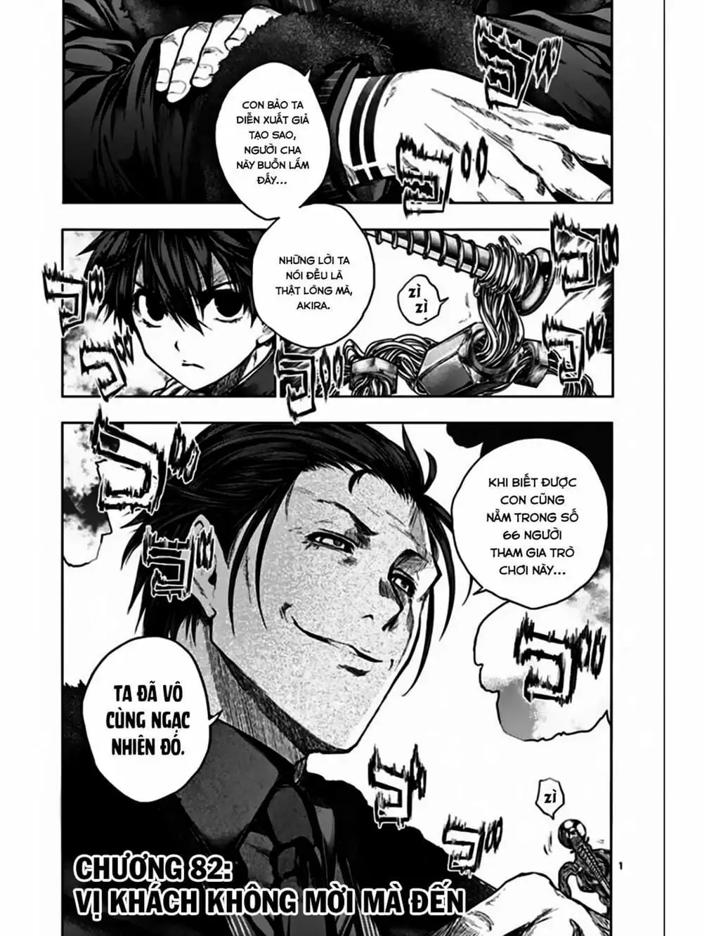 Truyện Tranh Trò Chơi Sinh Tồn - Deatte 5 Byou De Battle trang 3