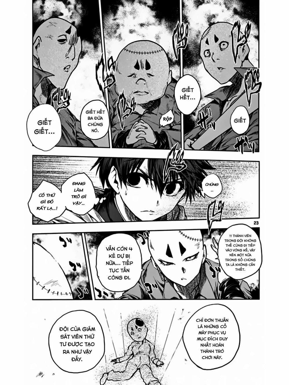 Truyện Tranh Trò Chơi Sinh Tồn - Deatte 5 Byou De Battle trang 3