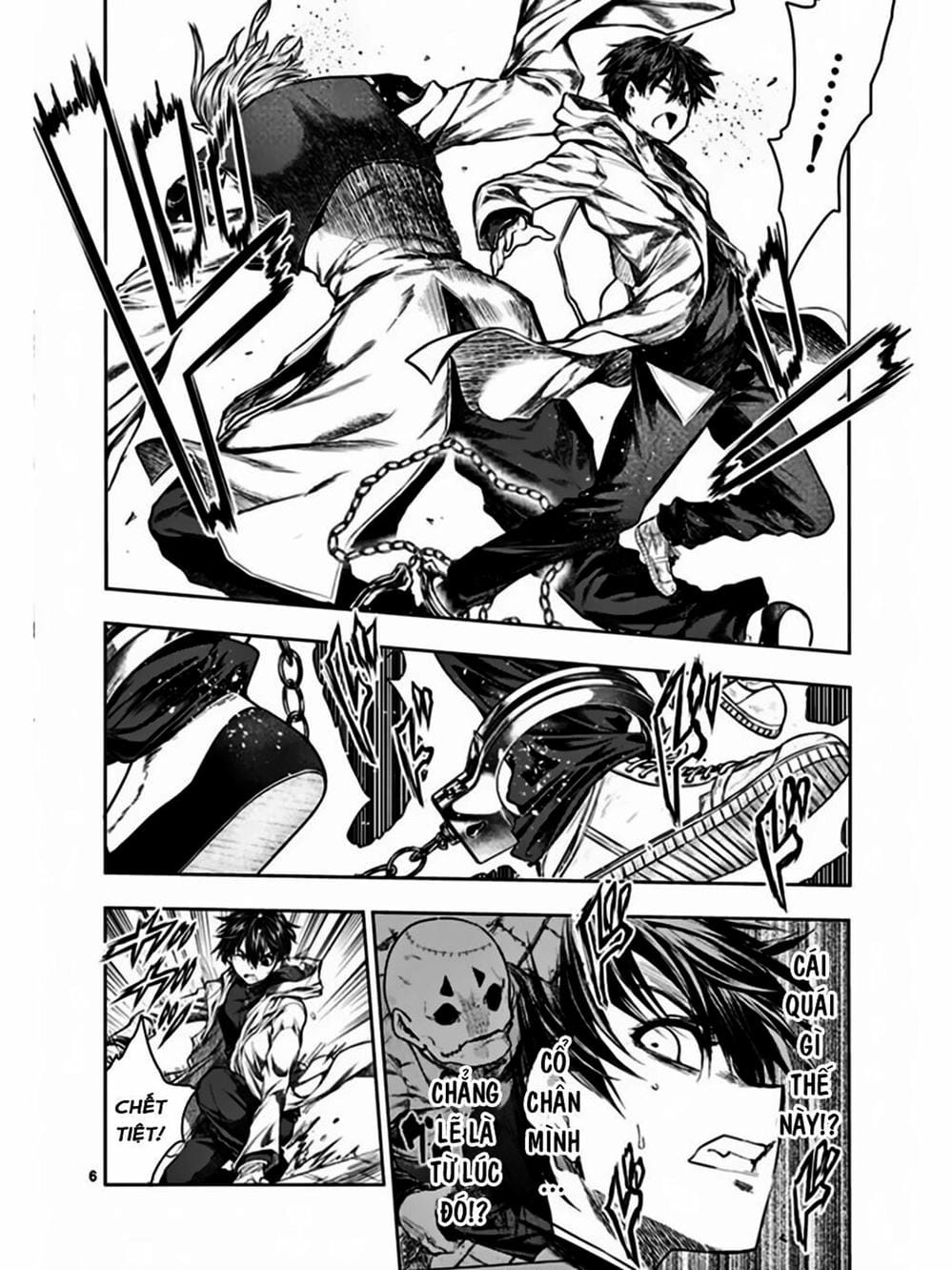 Truyện Tranh Trò Chơi Sinh Tồn - Deatte 5 Byou De Battle trang 3