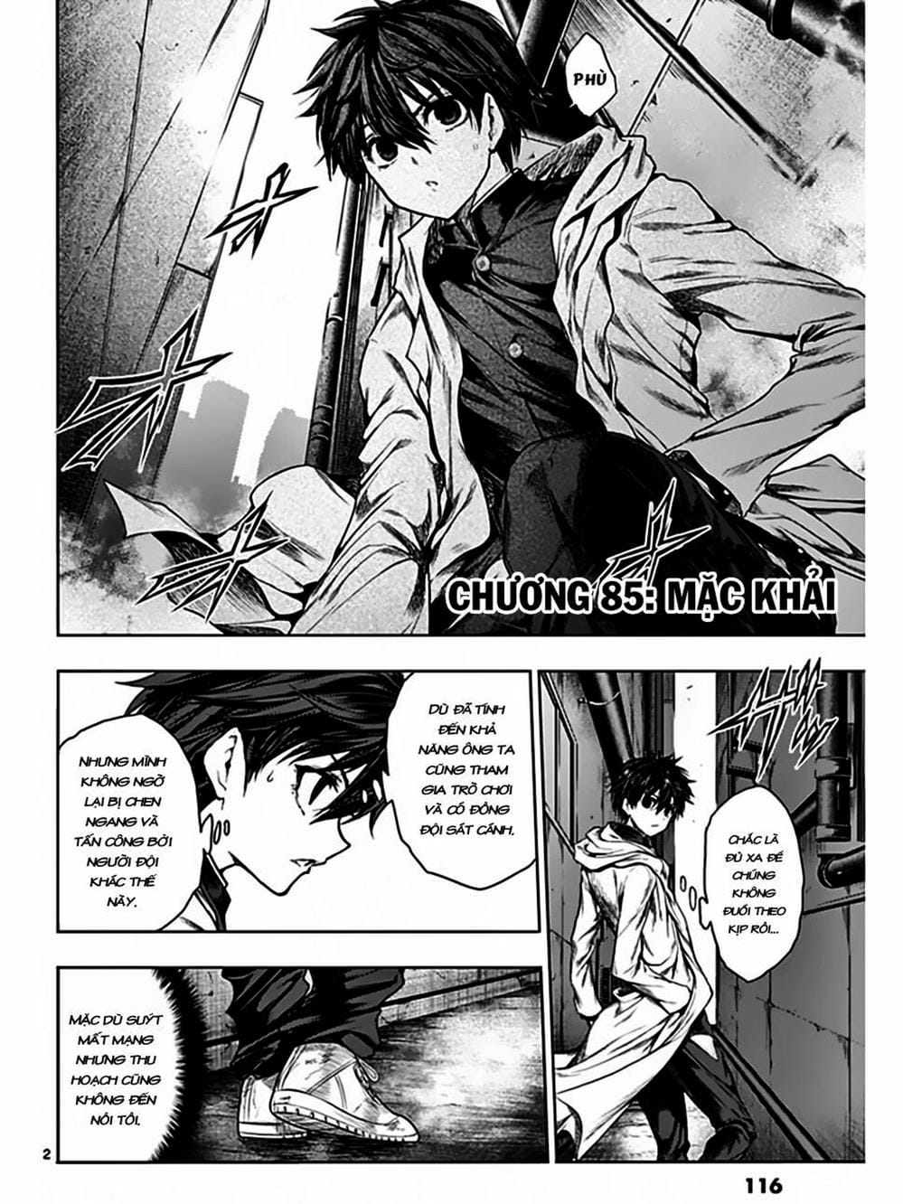 Truyện Tranh Trò Chơi Sinh Tồn - Deatte 5 Byou De Battle trang 3