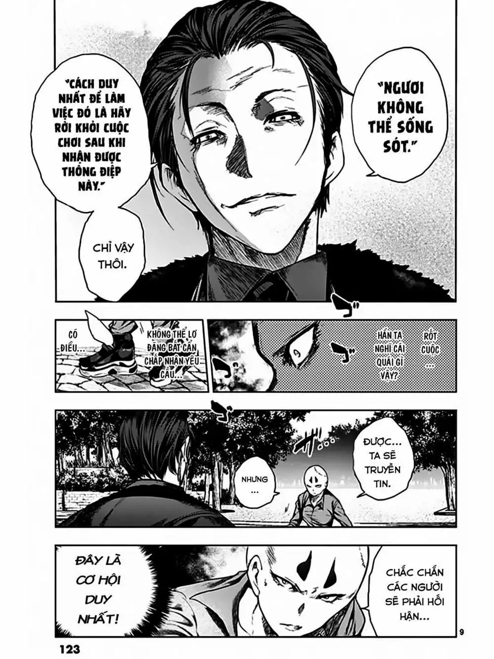 Truyện Tranh Trò Chơi Sinh Tồn - Deatte 5 Byou De Battle trang 3