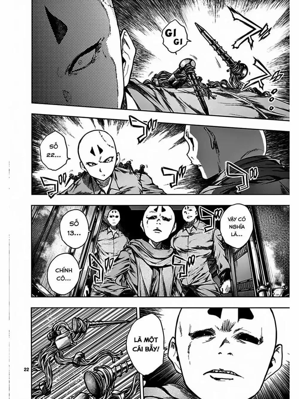 Truyện Tranh Trò Chơi Sinh Tồn - Deatte 5 Byou De Battle trang 3