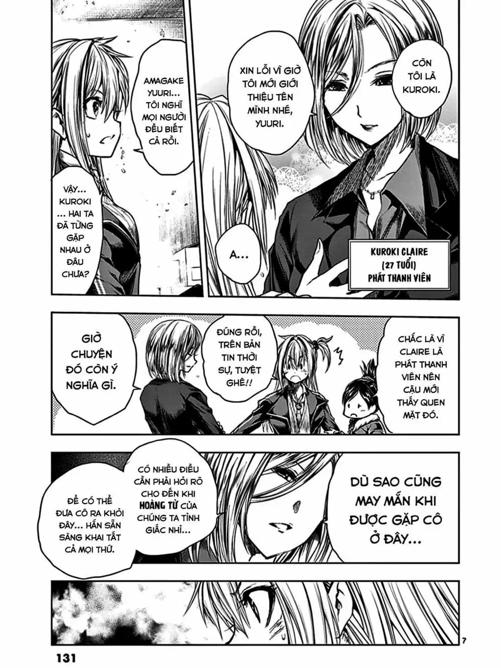 Truyện Tranh Trò Chơi Sinh Tồn - Deatte 5 Byou De Battle trang 3