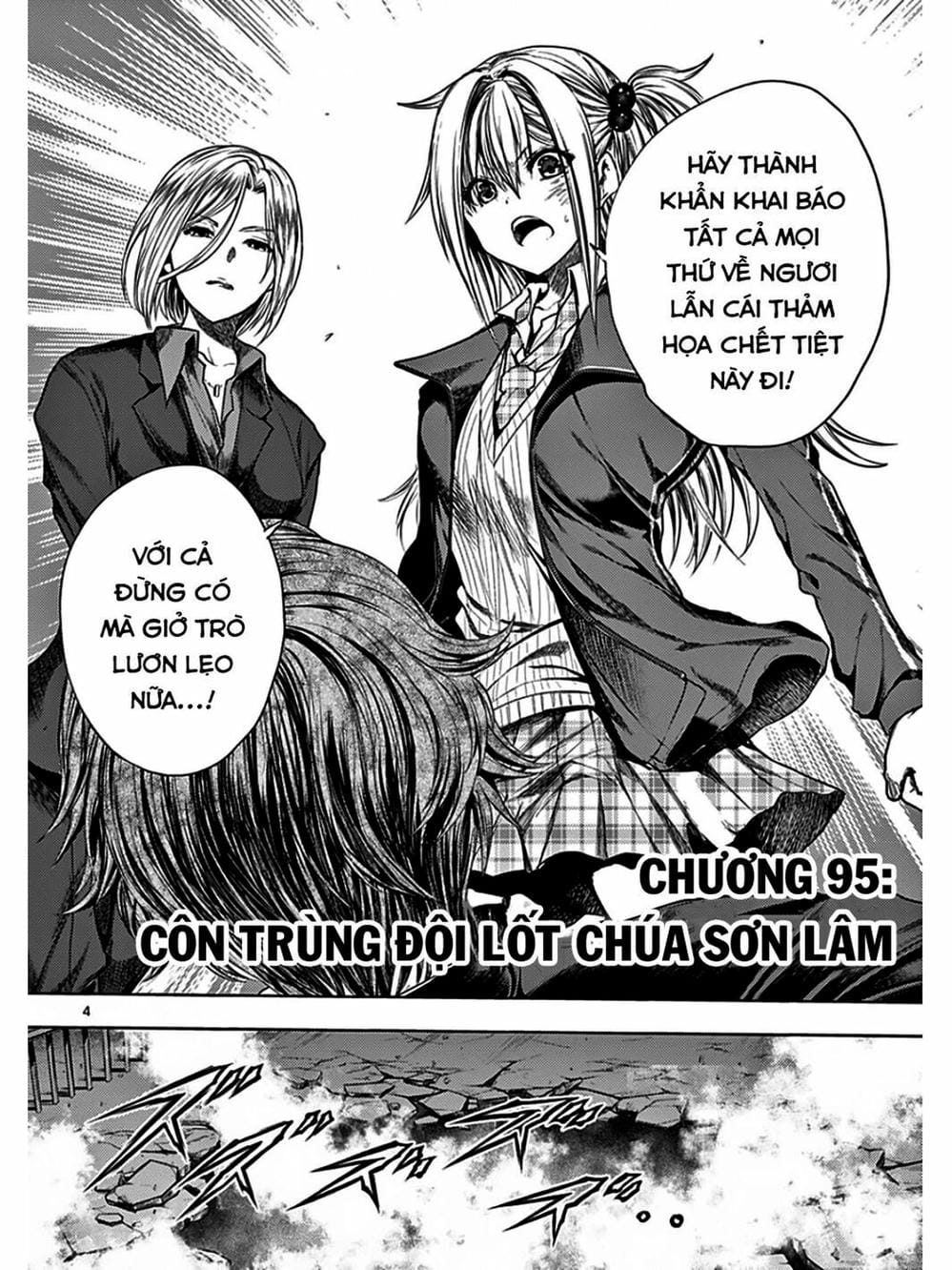 Truyện Tranh Trò Chơi Sinh Tồn - Deatte 5 Byou De Battle trang 3