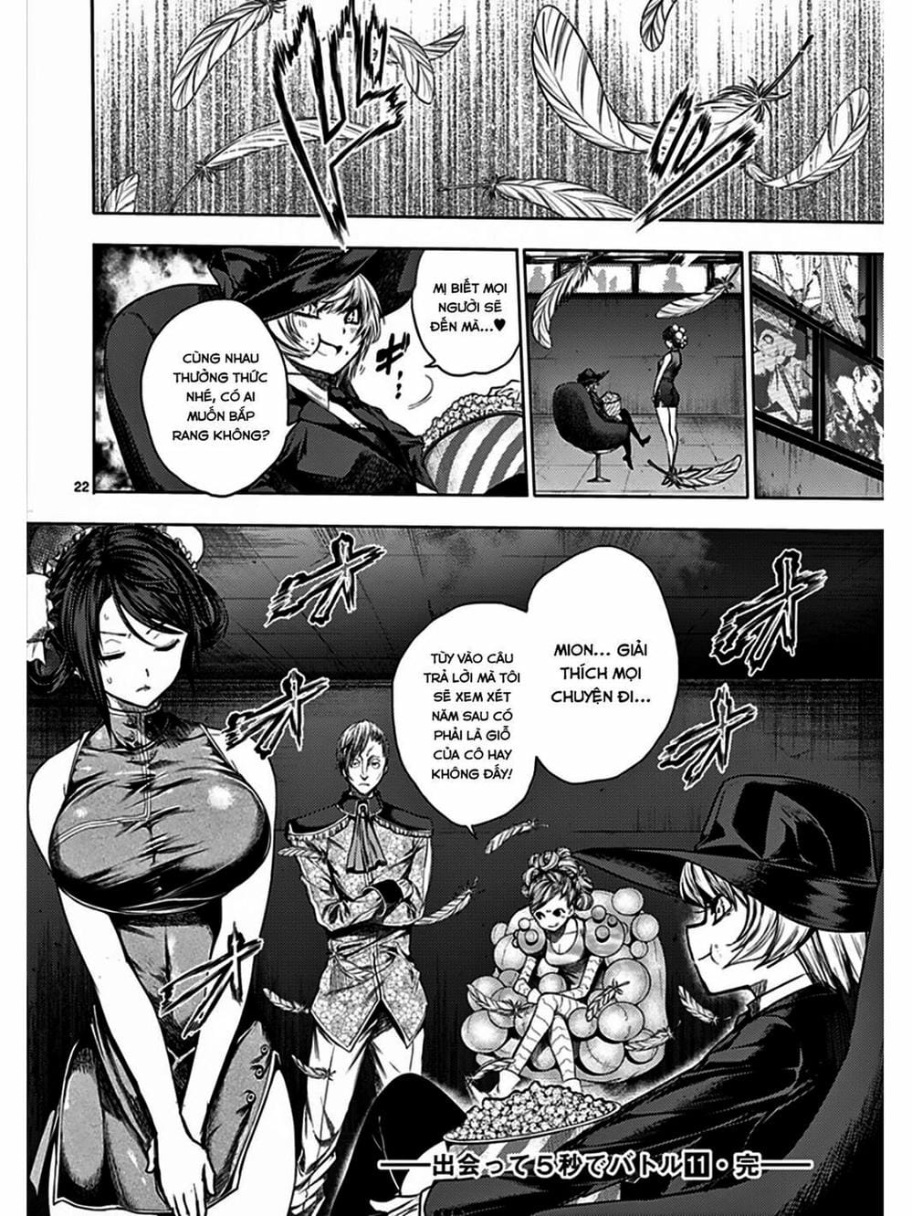 Truyện Tranh Trò Chơi Sinh Tồn - Deatte 5 Byou De Battle trang 3