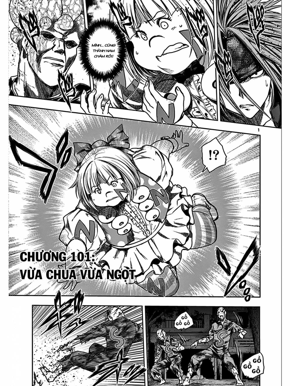 Truyện Tranh Trò Chơi Sinh Tồn - Deatte 5 Byou De Battle trang 3