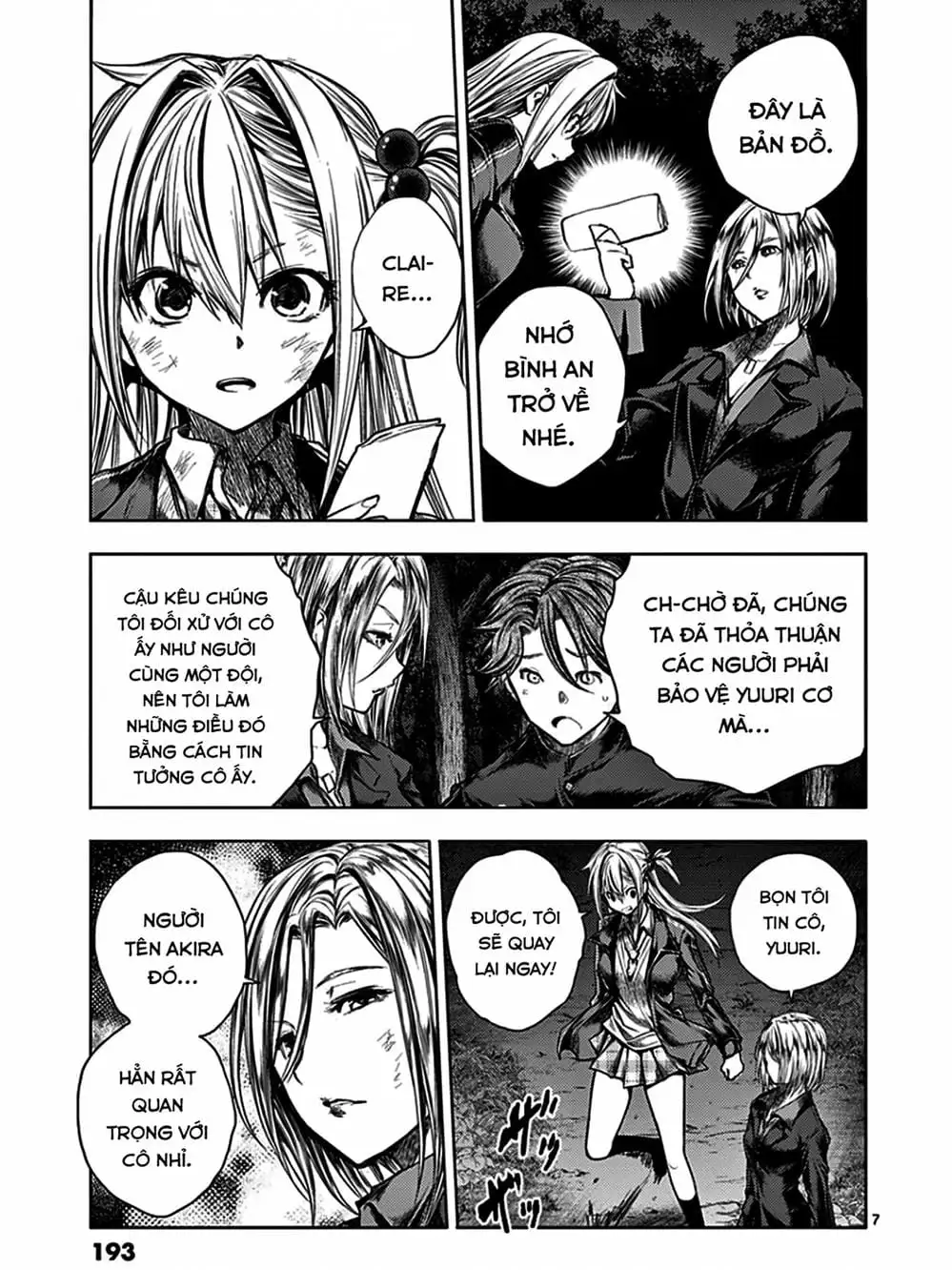 Truyện Tranh Trò Chơi Sinh Tồn - Deatte 5 Byou De Battle trang 3