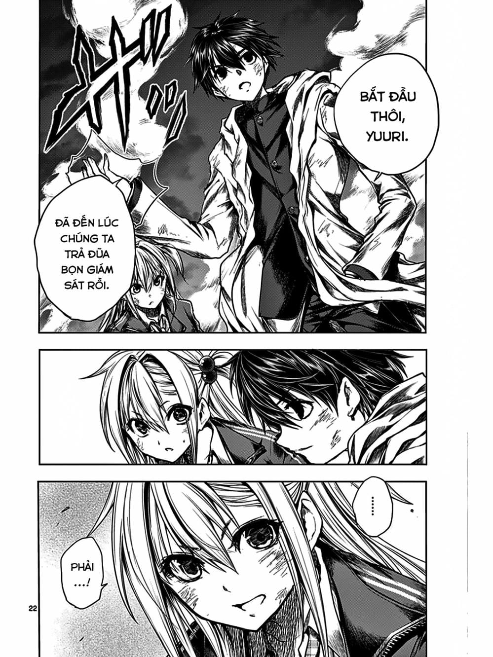 Truyện Tranh Trò Chơi Sinh Tồn - Deatte 5 Byou De Battle trang 3