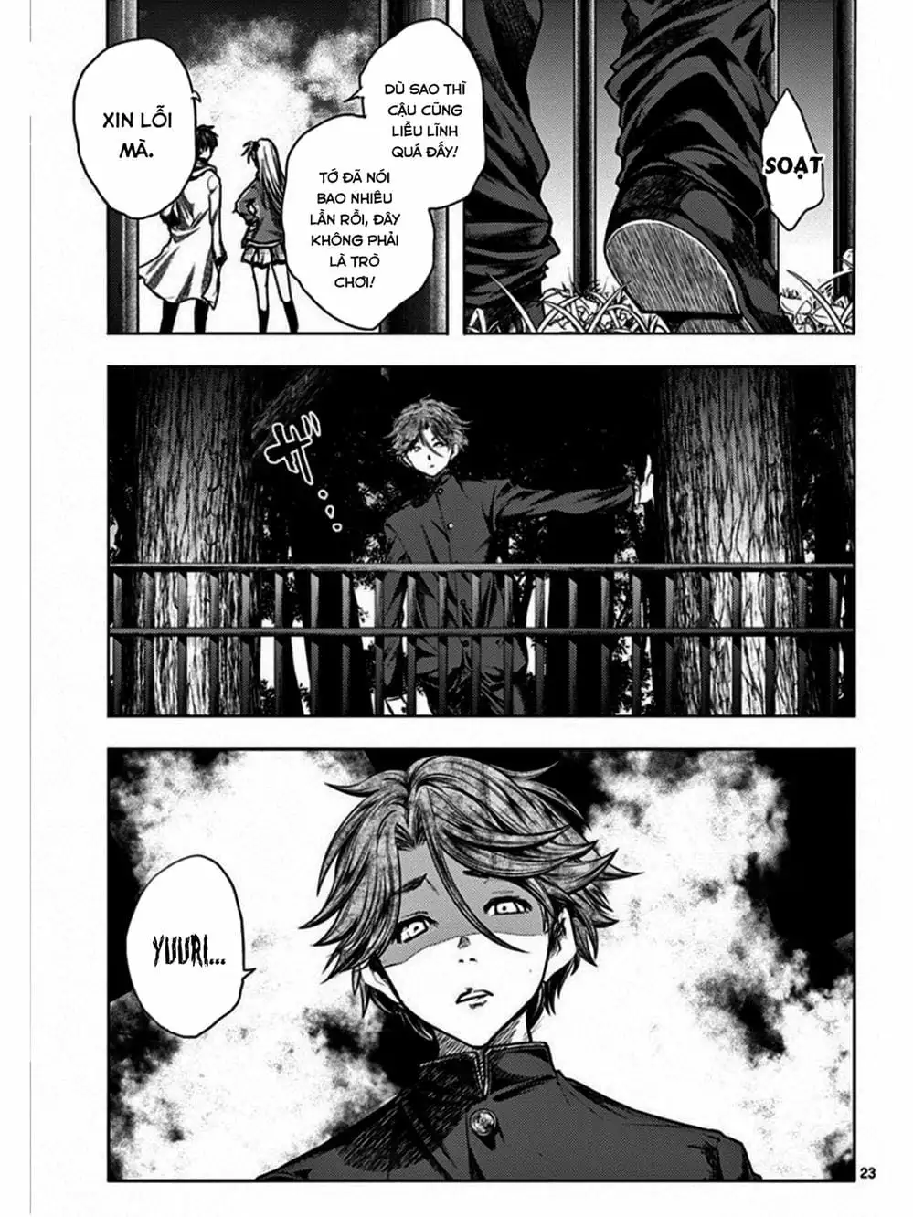 Truyện Tranh Trò Chơi Sinh Tồn - Deatte 5 Byou De Battle trang 3