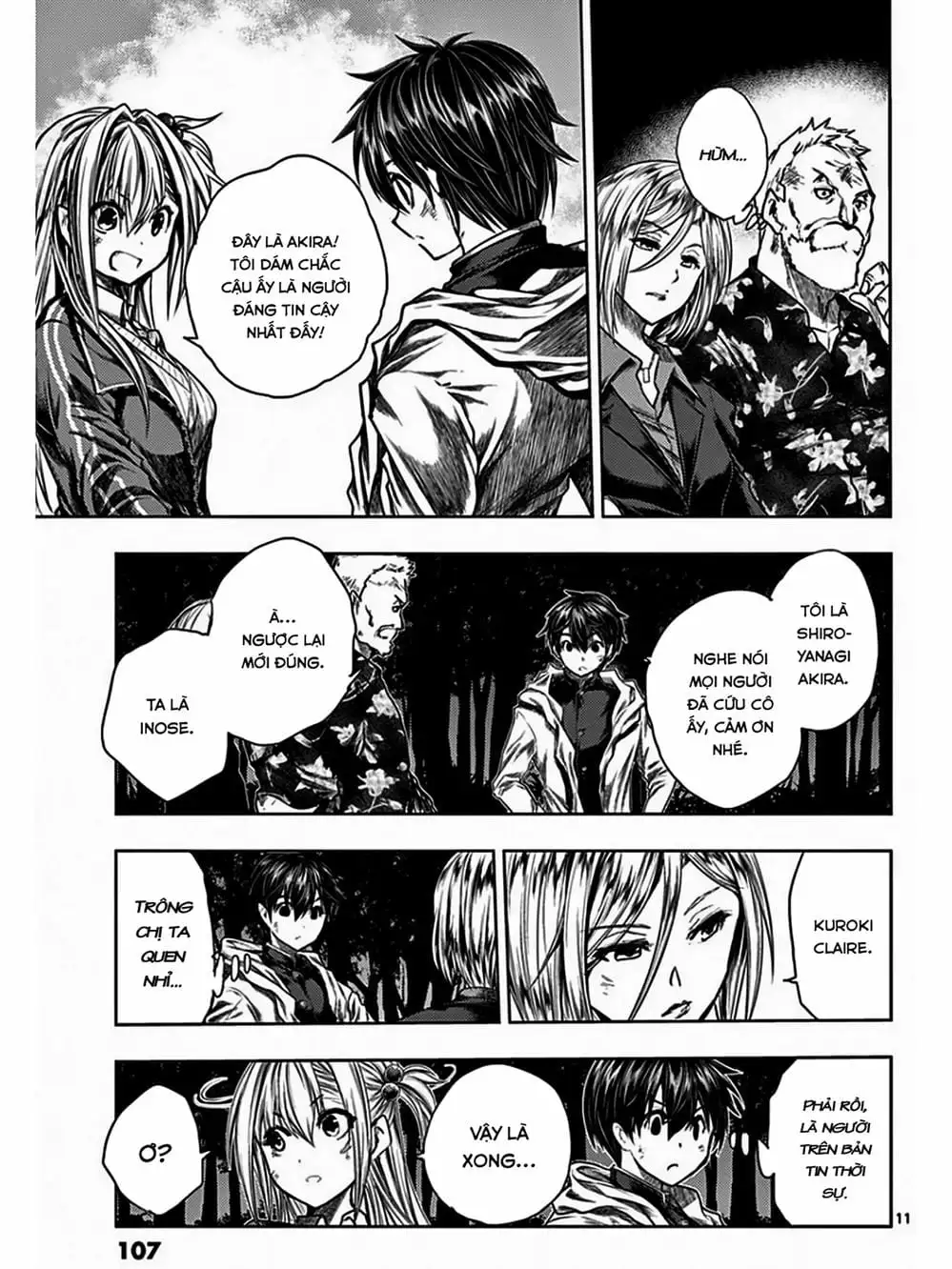 Truyện Tranh Trò Chơi Sinh Tồn - Deatte 5 Byou De Battle trang 3