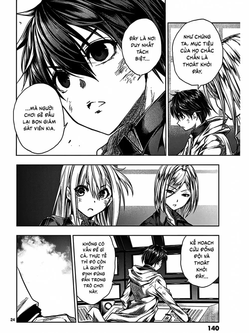 Truyện Tranh Trò Chơi Sinh Tồn - Deatte 5 Byou De Battle trang 3