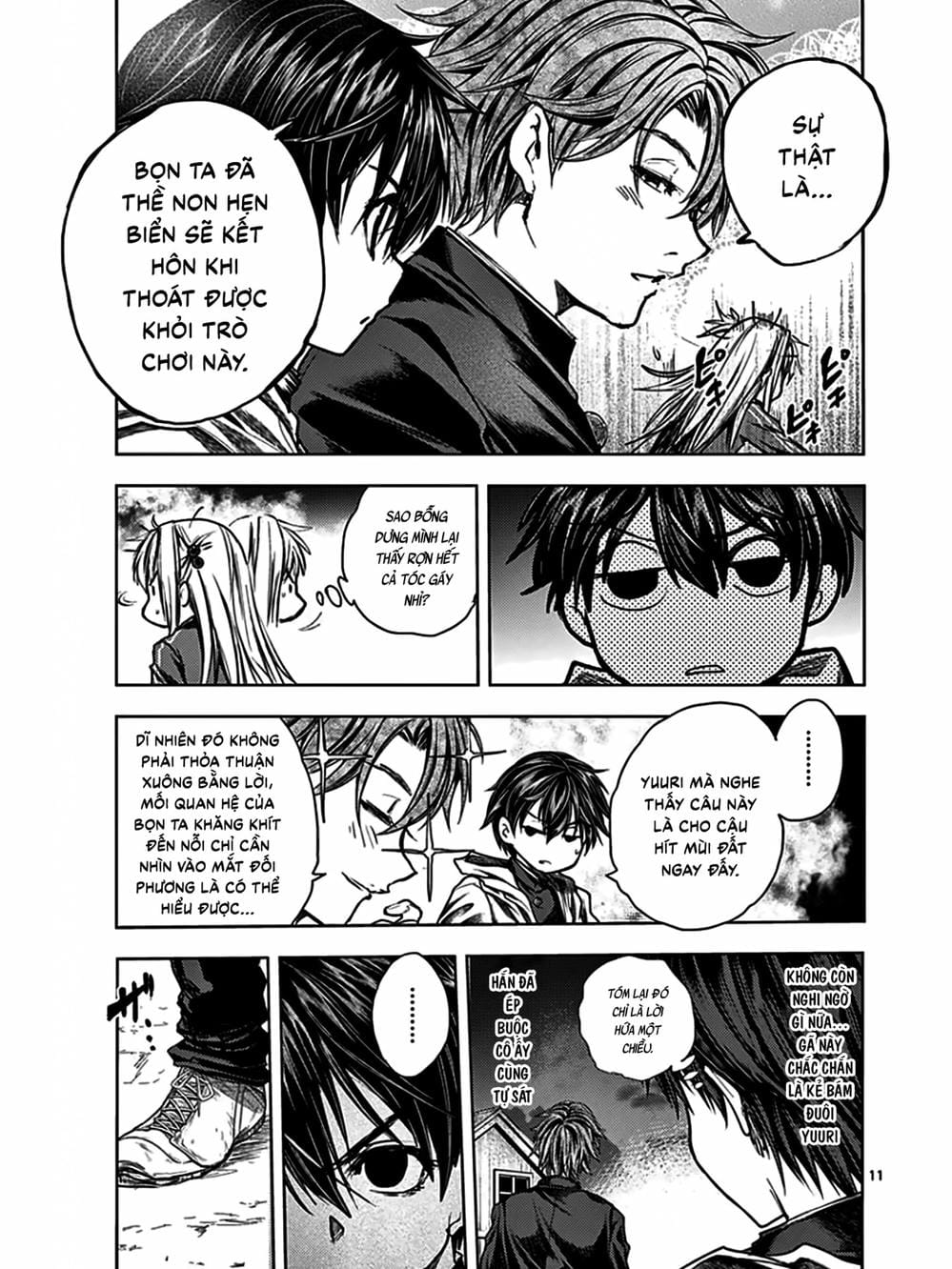 Truyện Tranh Trò Chơi Sinh Tồn - Deatte 5 Byou De Battle trang 3