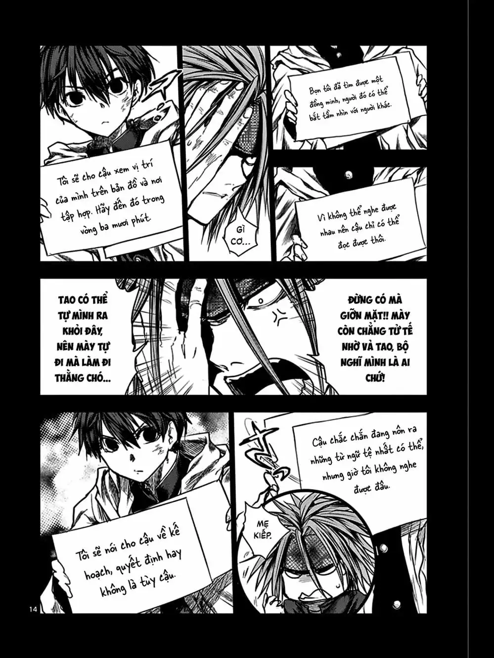 Truyện Tranh Trò Chơi Sinh Tồn - Deatte 5 Byou De Battle trang 3