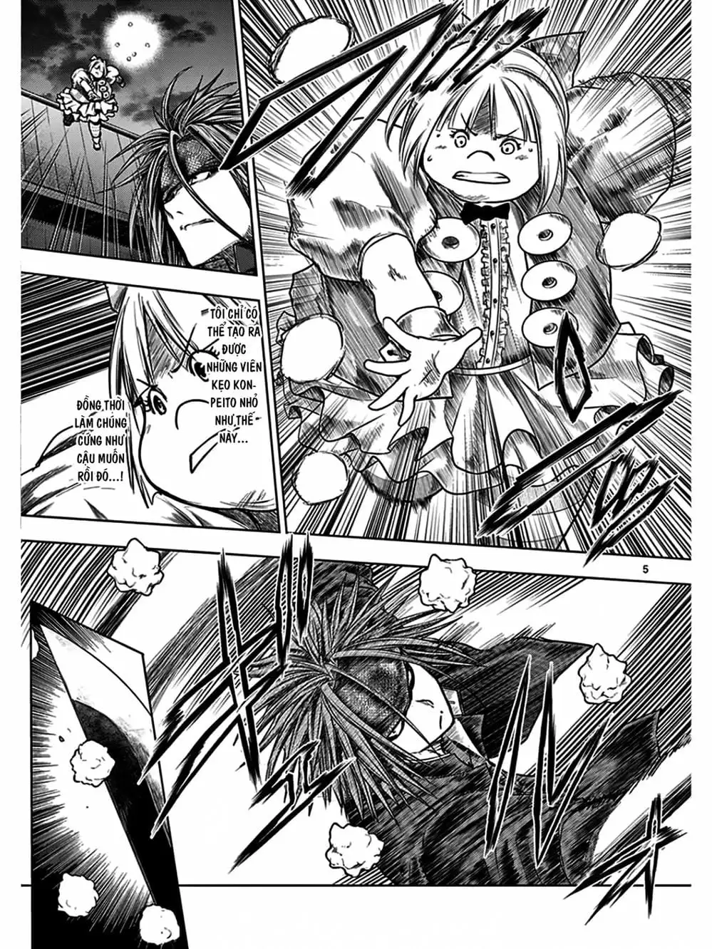 Truyện Tranh Trò Chơi Sinh Tồn - Deatte 5 Byou De Battle trang 3