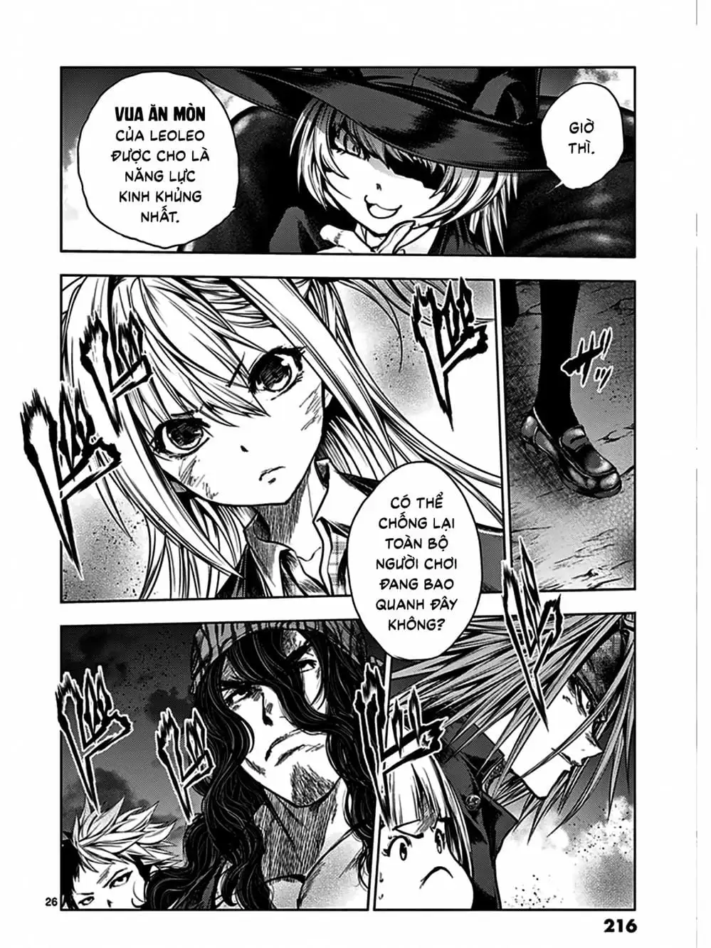 Truyện Tranh Trò Chơi Sinh Tồn - Deatte 5 Byou De Battle trang 3