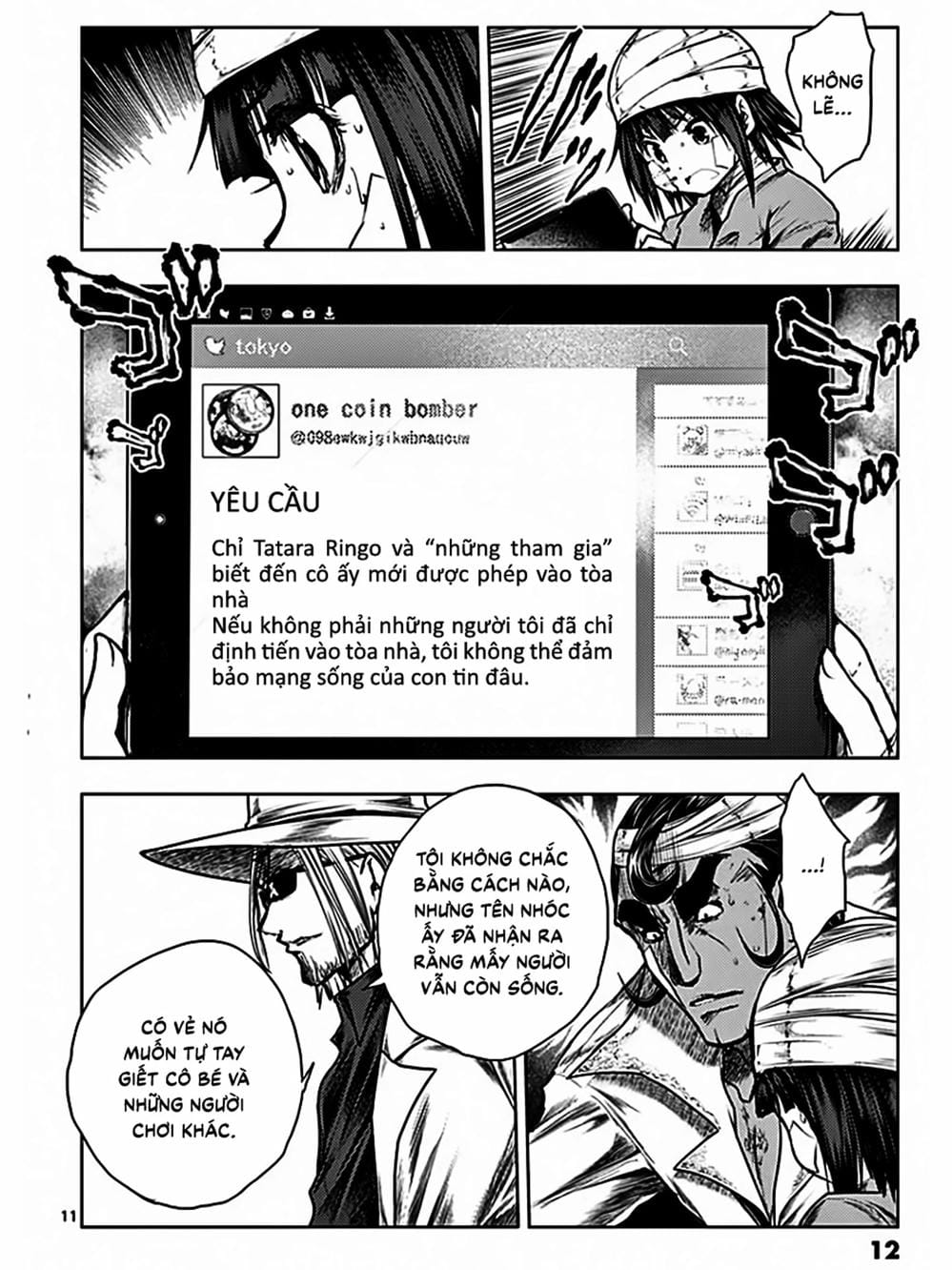 Truyện Tranh Trò Chơi Sinh Tồn - Deatte 5 Byou De Battle trang 3