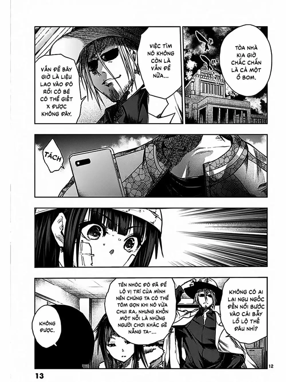 Truyện Tranh Trò Chơi Sinh Tồn - Deatte 5 Byou De Battle trang 3