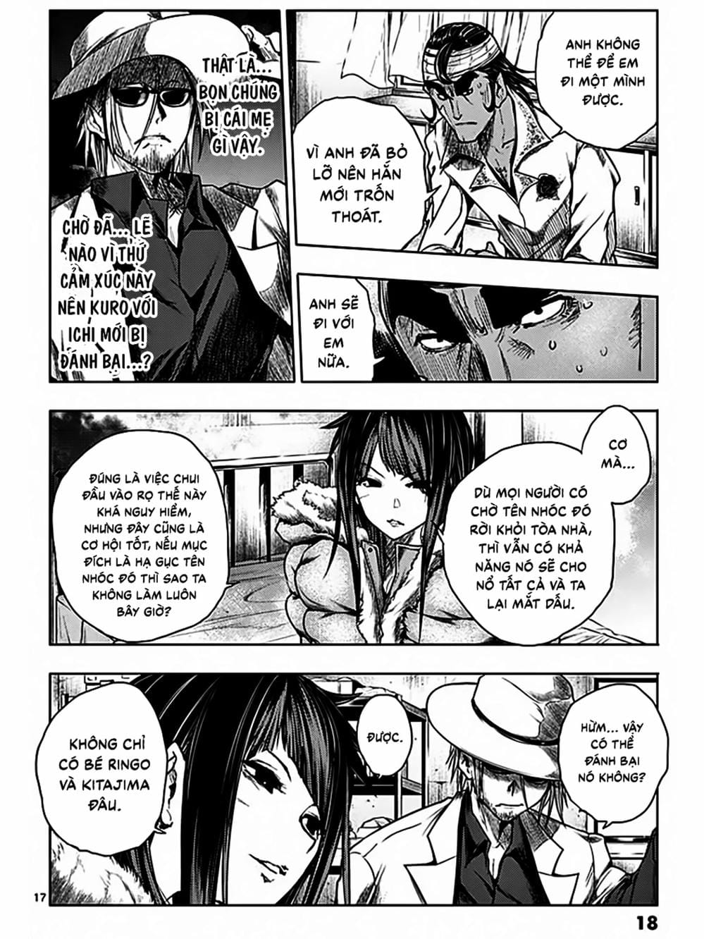 Truyện Tranh Trò Chơi Sinh Tồn - Deatte 5 Byou De Battle trang 3