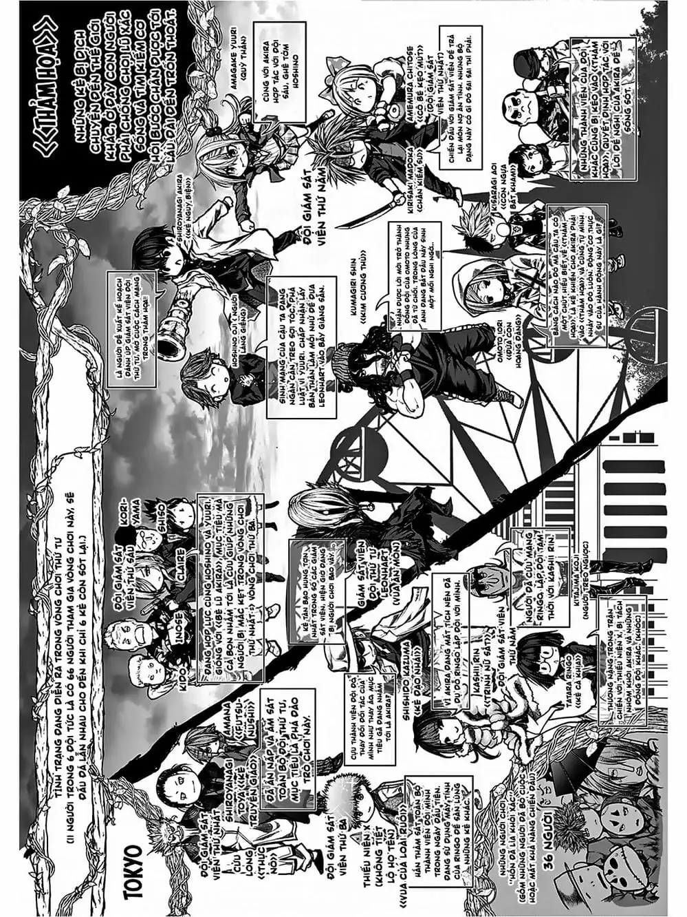 Truyện Tranh Trò Chơi Sinh Tồn - Deatte 5 Byou De Battle trang 3