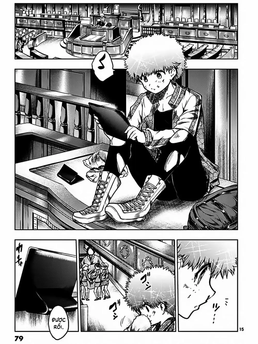 Truyện Tranh Trò Chơi Sinh Tồn - Deatte 5 Byou De Battle trang 3