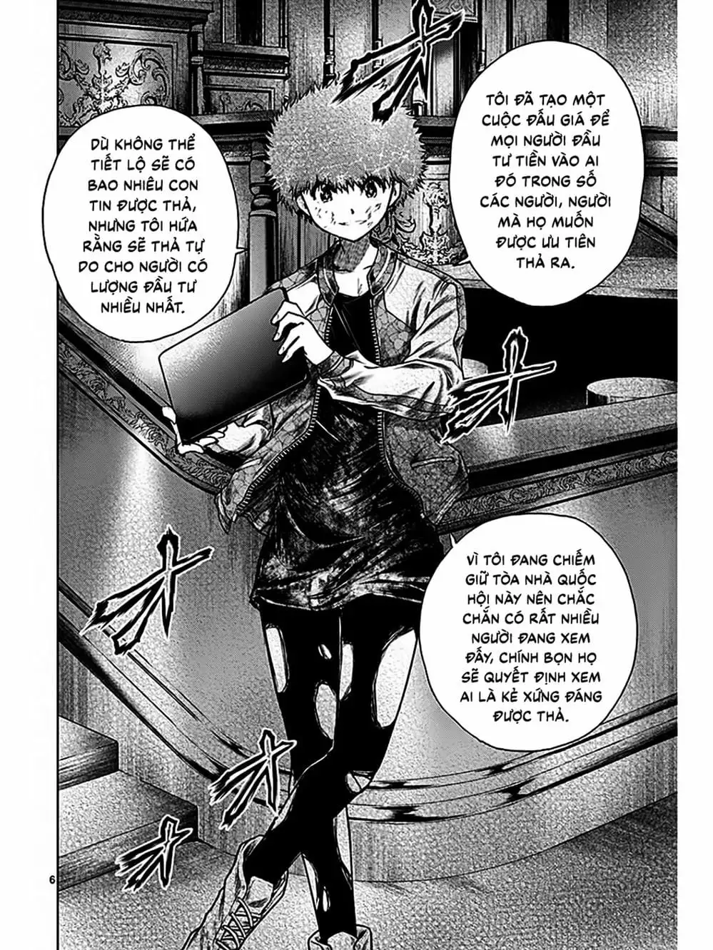 Truyện Tranh Trò Chơi Sinh Tồn - Deatte 5 Byou De Battle trang 3