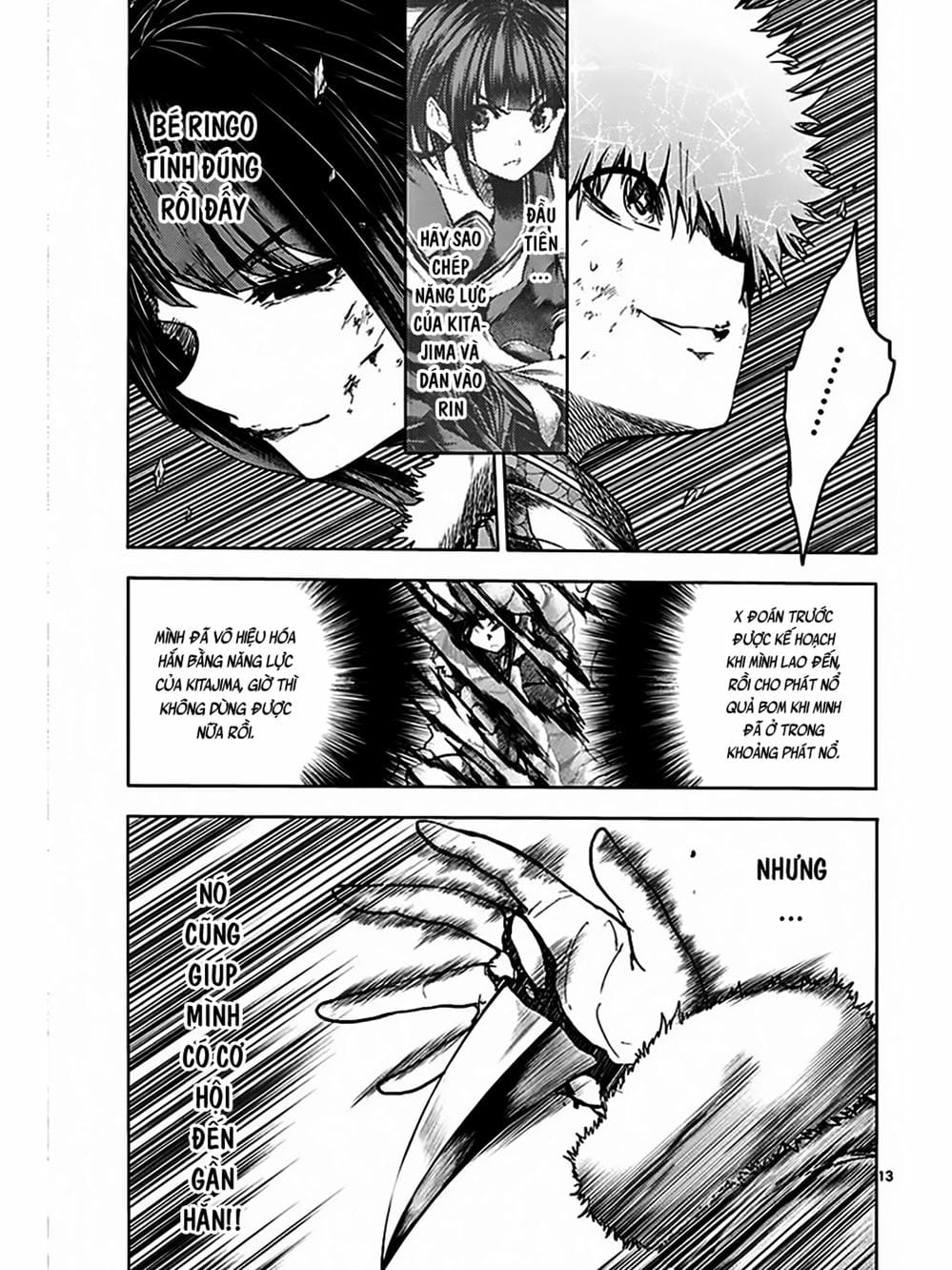 Truyện Tranh Trò Chơi Sinh Tồn - Deatte 5 Byou De Battle trang 3