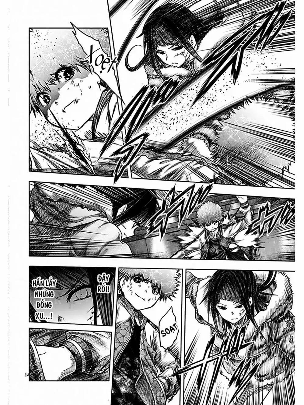 Truyện Tranh Trò Chơi Sinh Tồn - Deatte 5 Byou De Battle trang 3