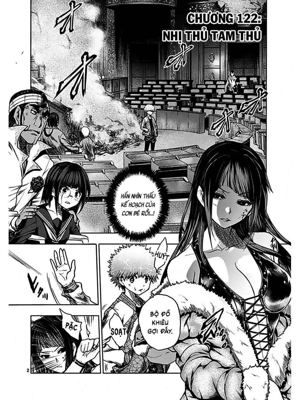 Truyện Tranh Trò Chơi Sinh Tồn - Deatte 5 Byou De Battle trang 3