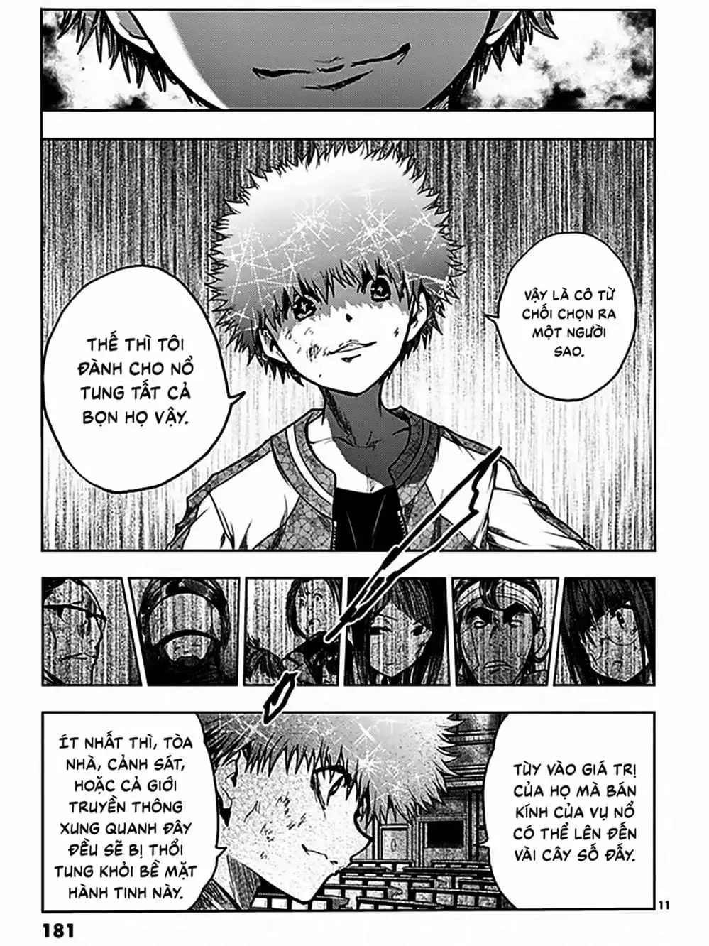 Truyện Tranh Trò Chơi Sinh Tồn - Deatte 5 Byou De Battle trang 3