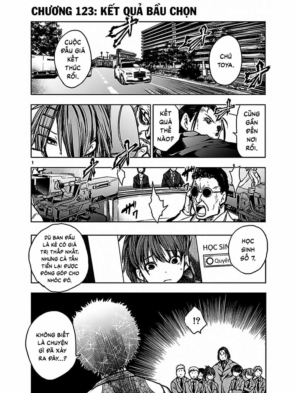 Truyện Tranh Trò Chơi Sinh Tồn - Deatte 5 Byou De Battle trang 3