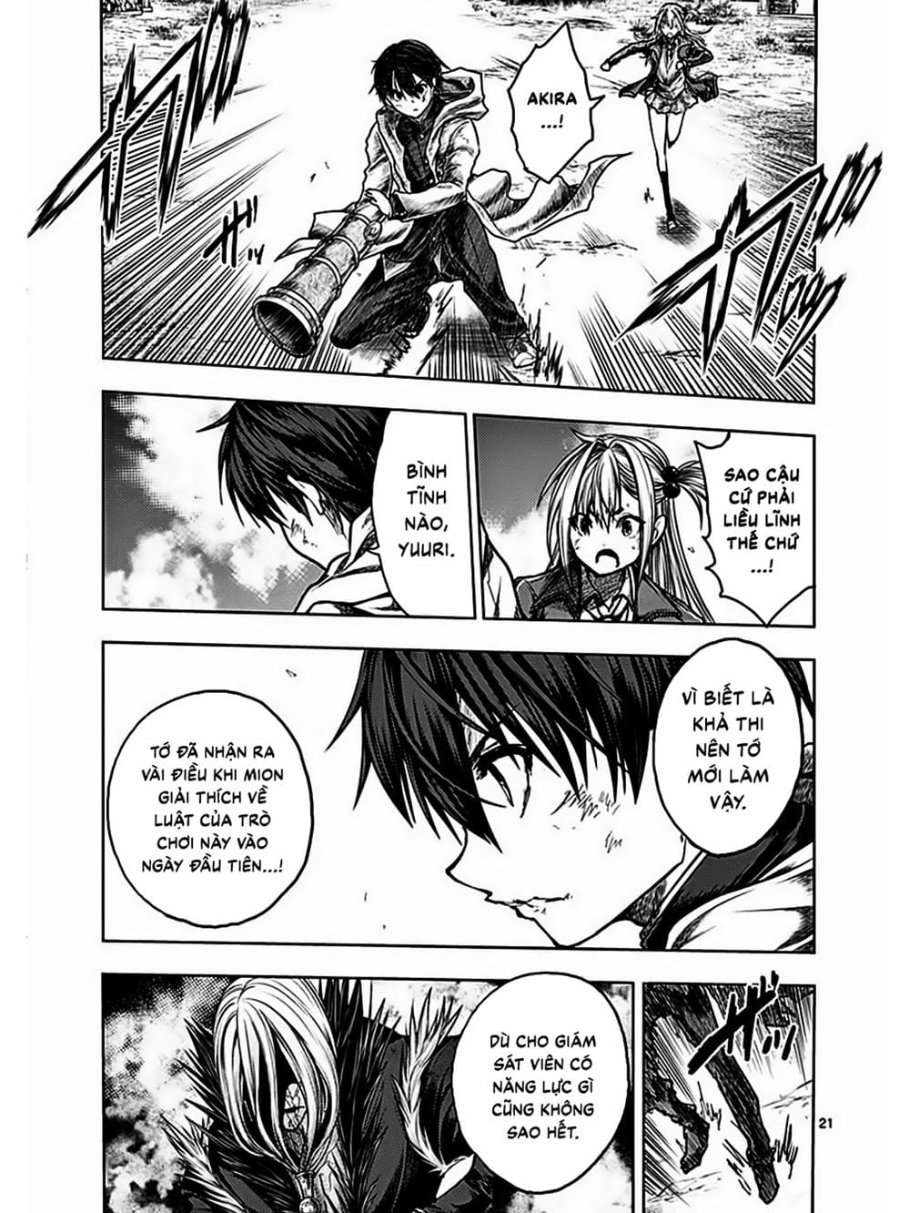 Truyện Tranh Trò Chơi Sinh Tồn - Deatte 5 Byou De Battle trang 3