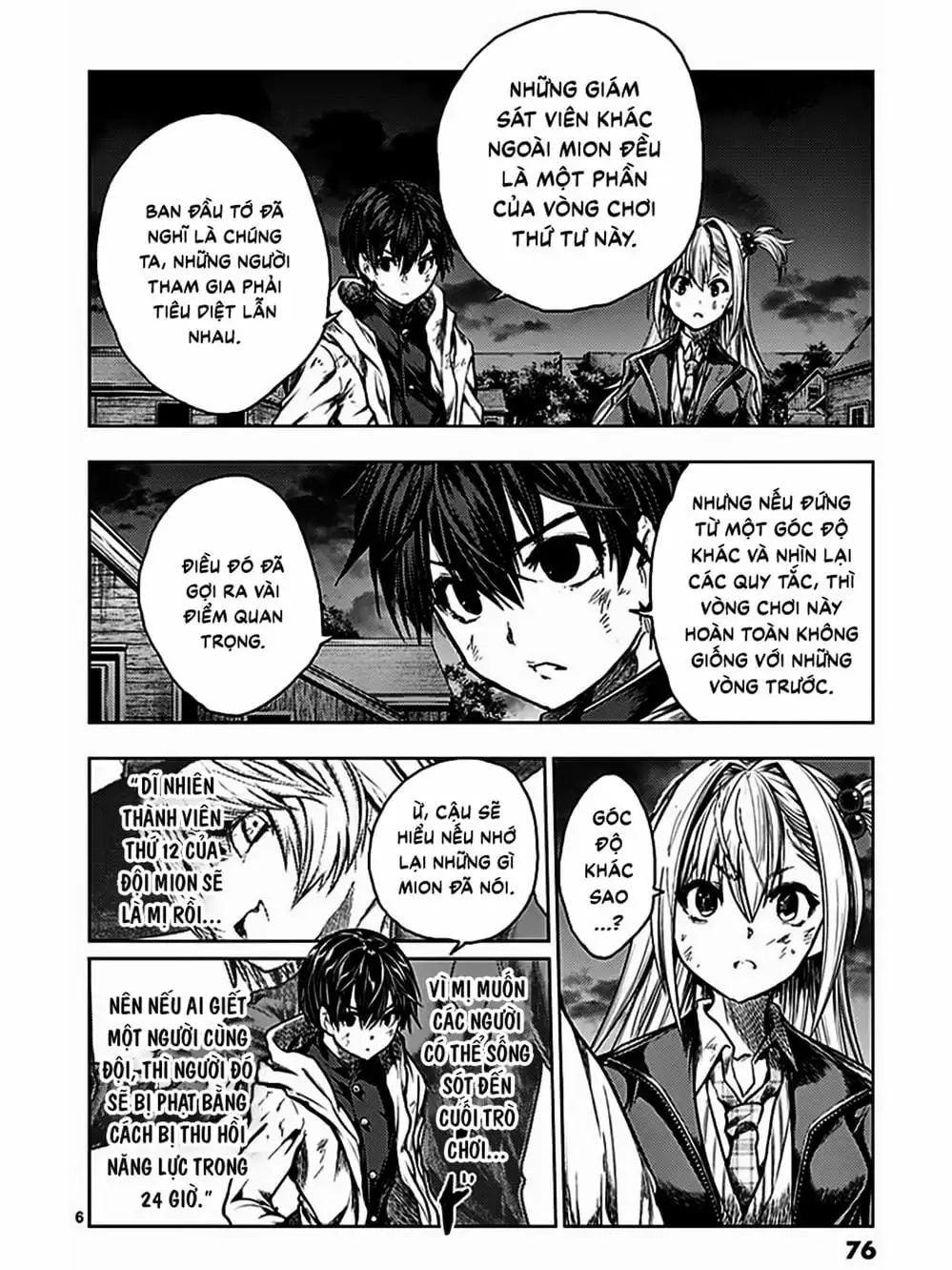 Truyện Tranh Trò Chơi Sinh Tồn - Deatte 5 Byou De Battle trang 3